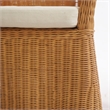 Safavieh Hylda Rattan Dining Chair in Natural / White
