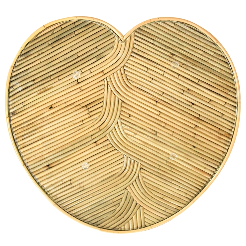 Safavieh Nile Rattan Short Accent Table in Natural