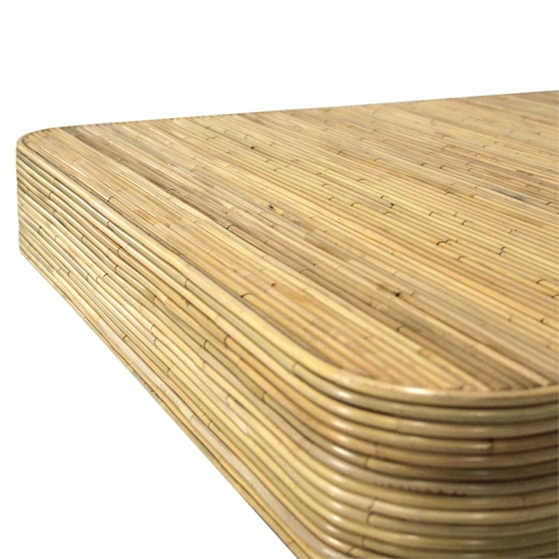 Safavieh Maryellen Rattan Coffee Table in Natural