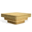 Safavieh Maryellen Rattan Coffee Table in Natural