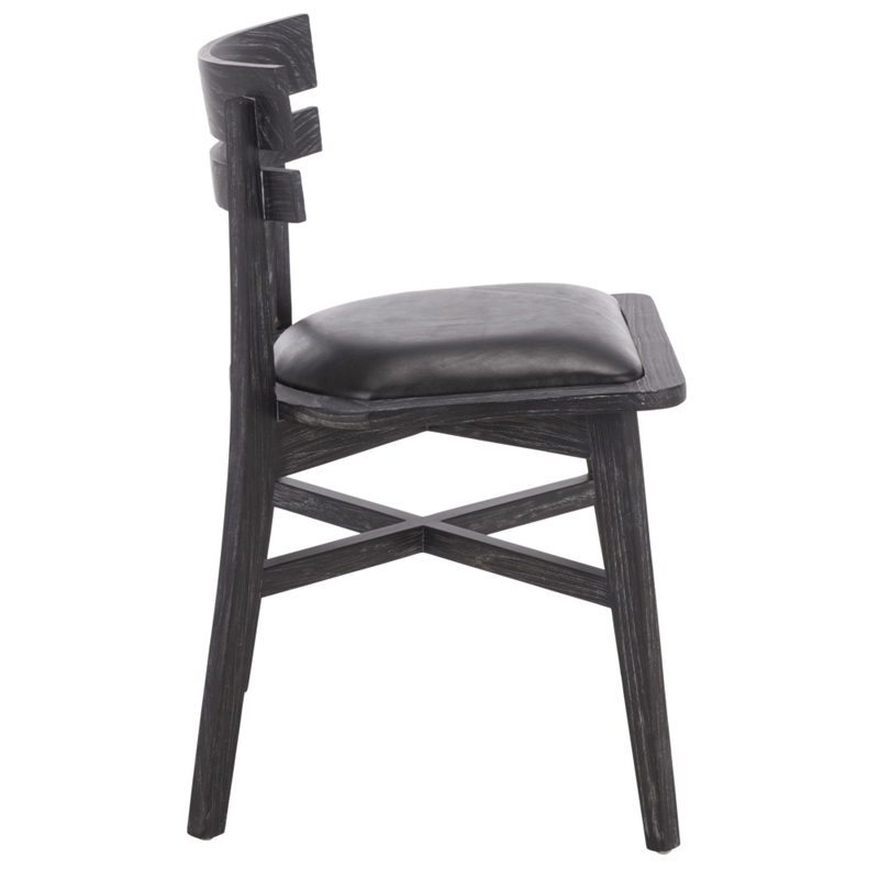 Safavieh Casper Wood Dining Chair in Black