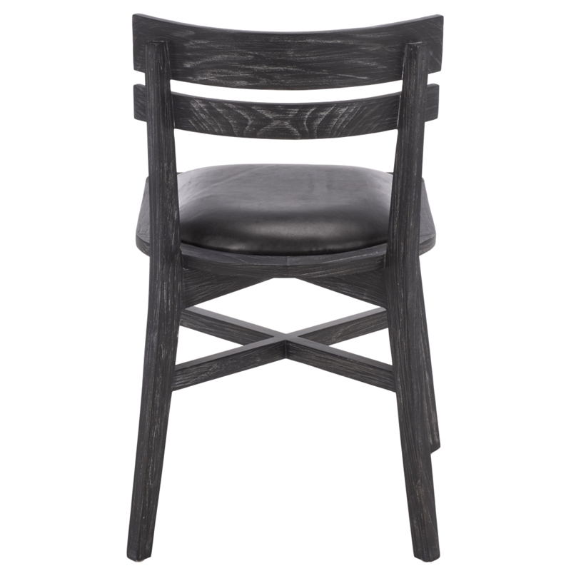 Safavieh Casper Wood Dining Chair in Black