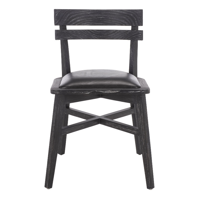 Safavieh Casper Wood Dining Chair in Black