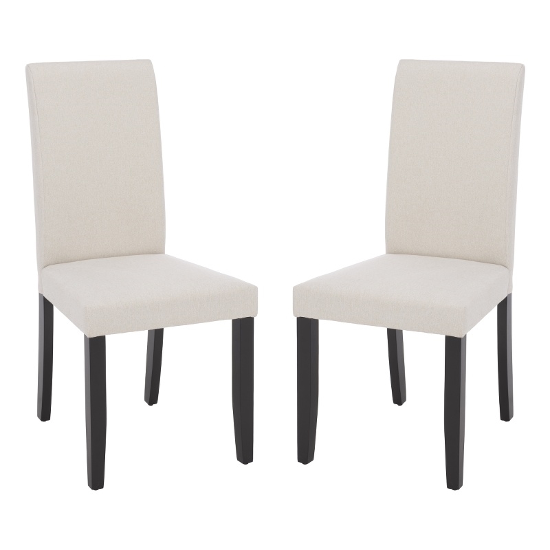 Safavieh Wyecreek Wood Dining Chair in Cream / Black