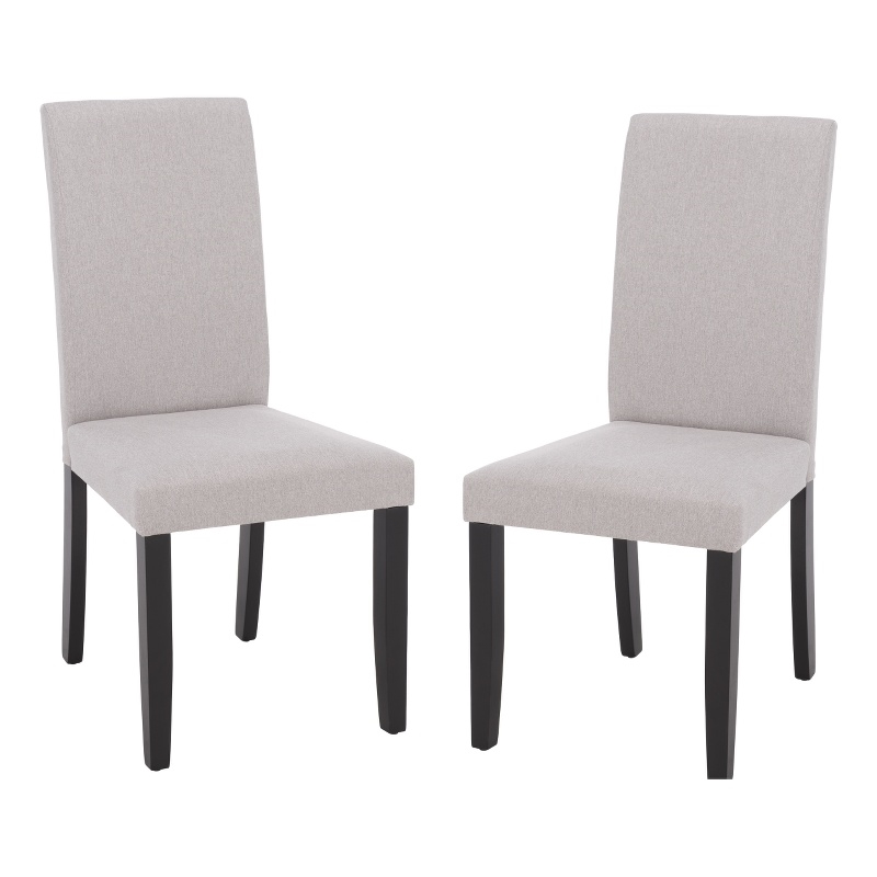 Safavieh Wyecreek Wood Dining Chair in Light Gray / Black