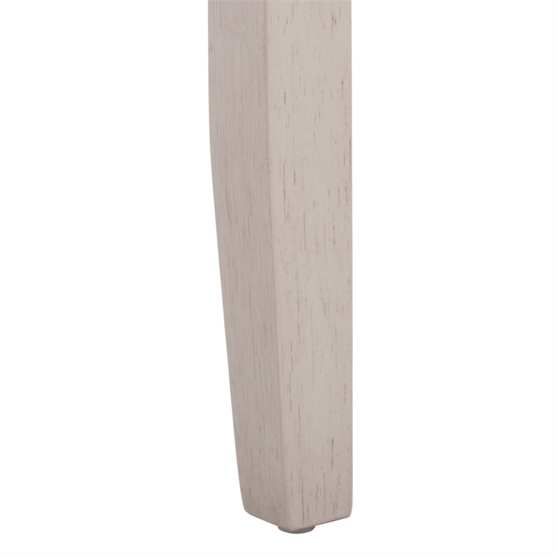 Safavieh Portside Wood Dining Chair in Cream / Gray