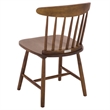 Safavieh Gregor Wood Dining Chair in Walnut