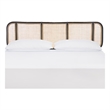 Safavieh Takuma Rattan Headboard in Black