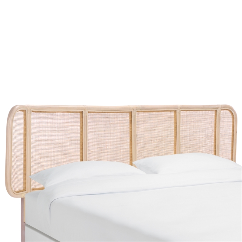 Safavieh Takuma Rattan Headboard in White