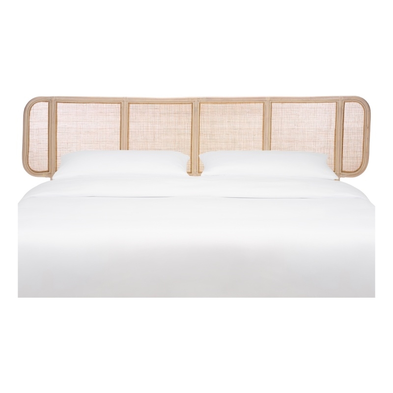 Safavieh Takuma Rattan Headboard in White