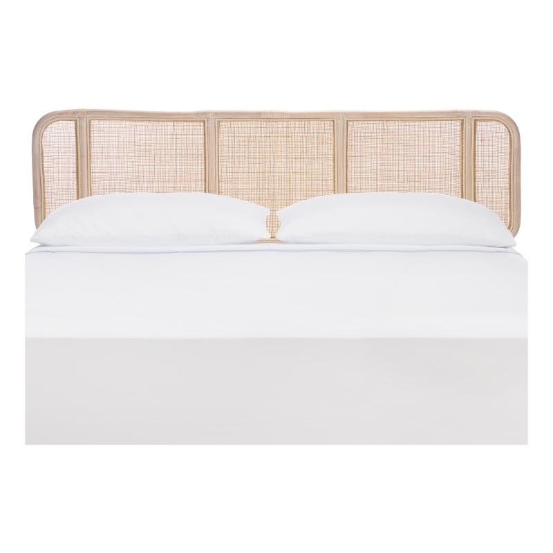 Safavieh Takuma Rattan Headboard in White