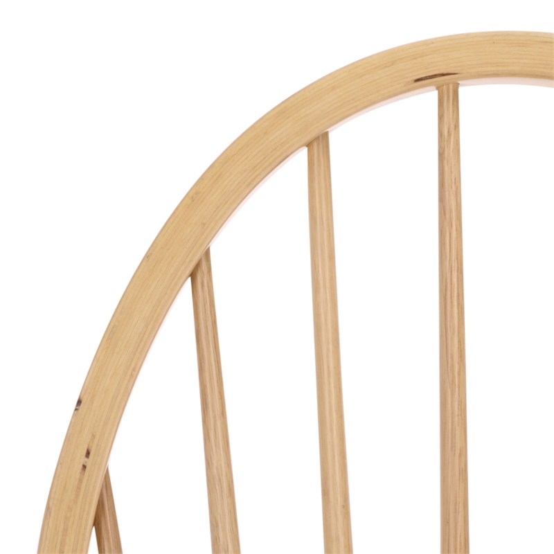 Safavieh Wendall Wood Spindle Chair in Natural