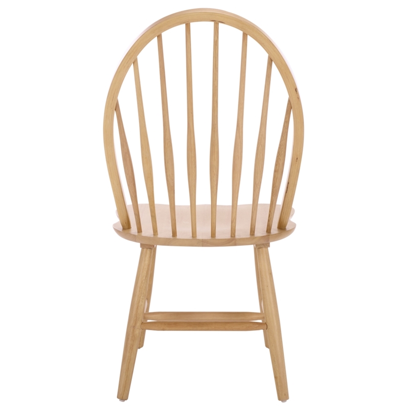 Safavieh Wendall Wood Spindle Chair in Natural