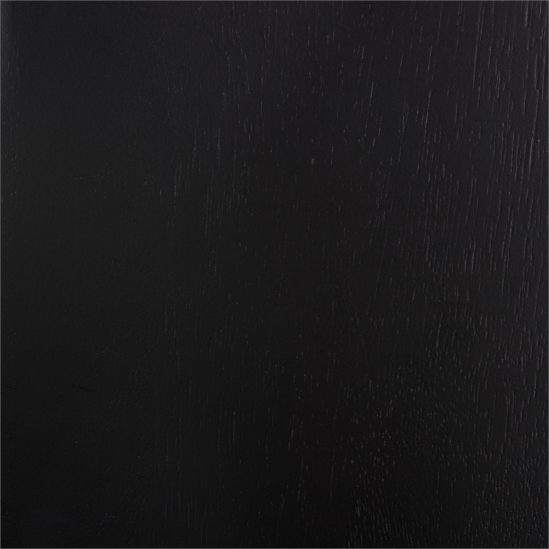 Safavieh Wendall Wood Spindle Chair in Matte Black