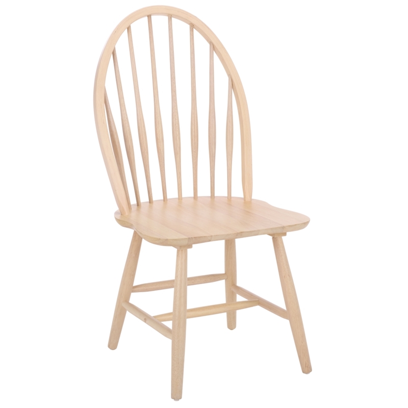 Safavieh Wendall Wood Spindle Chair in White