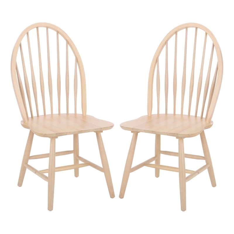 Safavieh Wendall Wood Spindle Chair in White