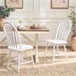 Safavieh Fazel Wood Dining Chairs in White