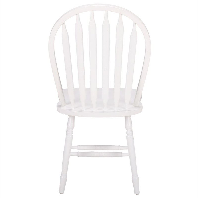 Safavieh Fazel Wood Dining Chairs in White