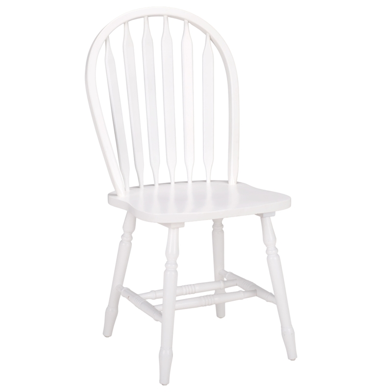 Safavieh Fazel Wood Dining Chairs in White