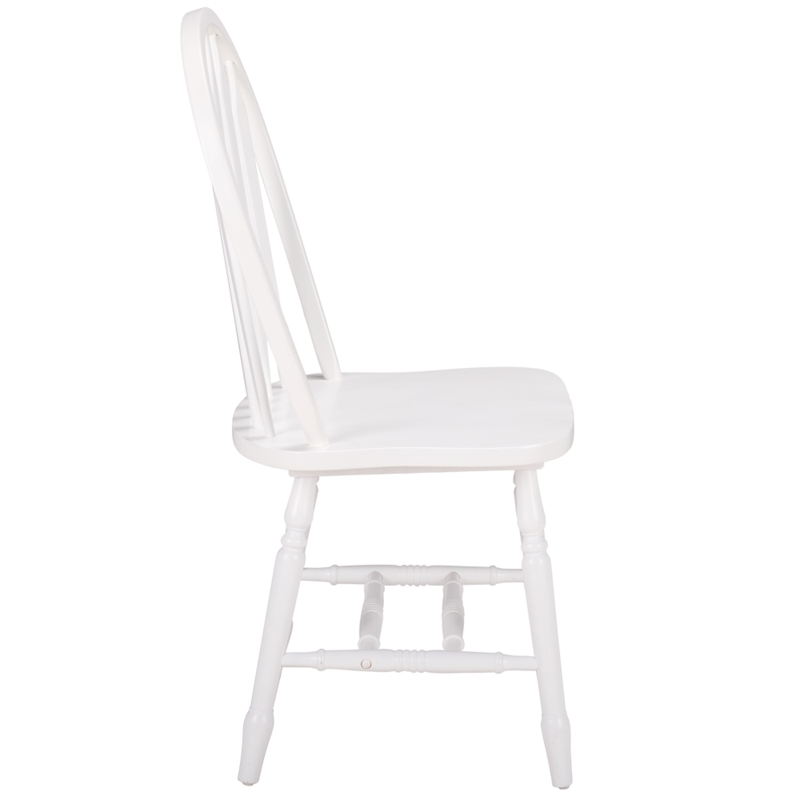 Safavieh Fazel Wood Dining Chairs in White