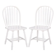 Safavieh Fazel Wood Dining Chairs in White