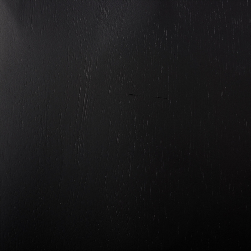 Safavieh Fazel Wood Dining Chairs in Matte Black