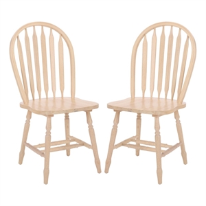 Safavieh Fazel Wood Dining Chairs in White