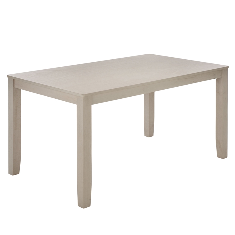 Safavieh Cereah Wood Dining Table in Gray