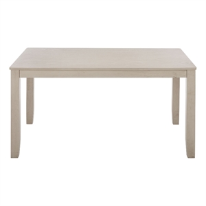 Safavieh Cereah Wood Dining Table in Gray