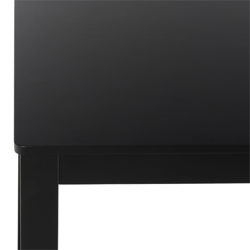 Safavieh Cereah Wood Dining Table in Black