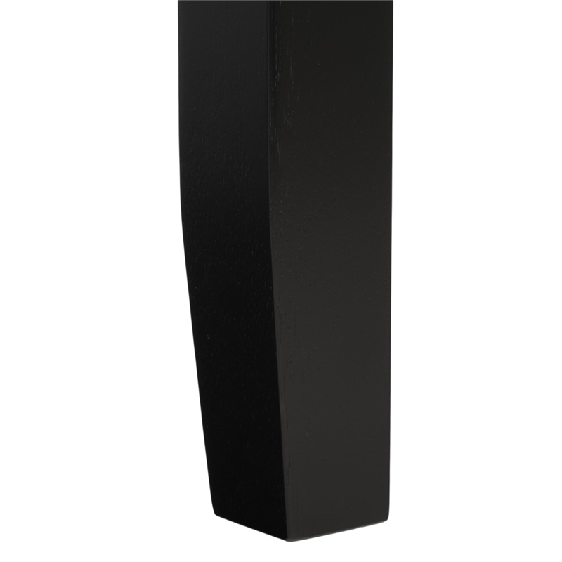 Safavieh Cereah Wood Dining Table in Black