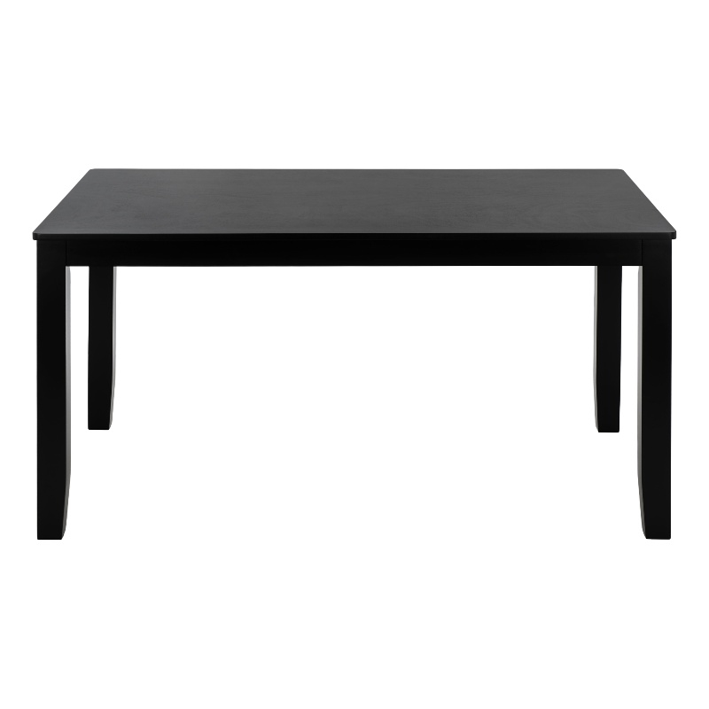 Safavieh Cereah Wood Dining Table in Black