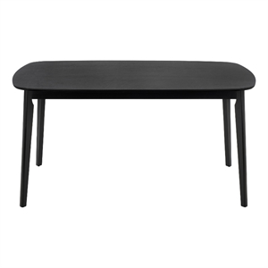 Safavieh Bolinas Wood Dining Table in Black