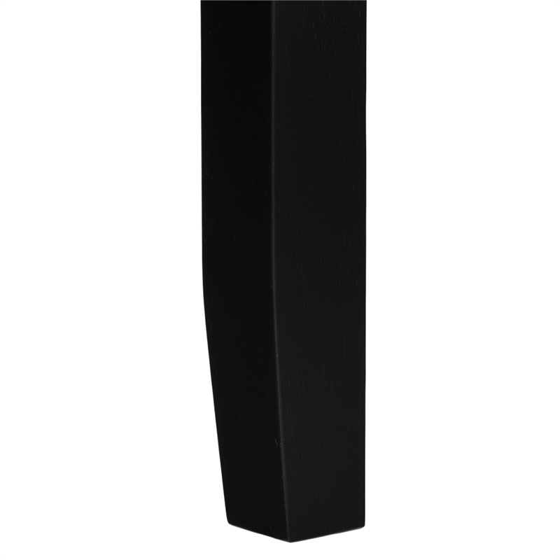 Safavieh Bartone Wood Dining Table in Black