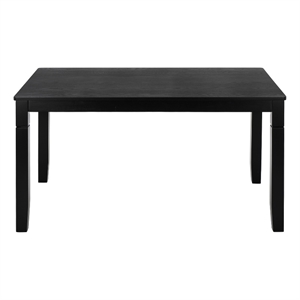 Safavieh Bartone Wood Dining Table in Black