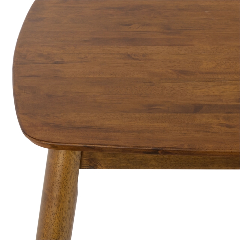 Safavieh Pelant Wood Dining Table in Walnut