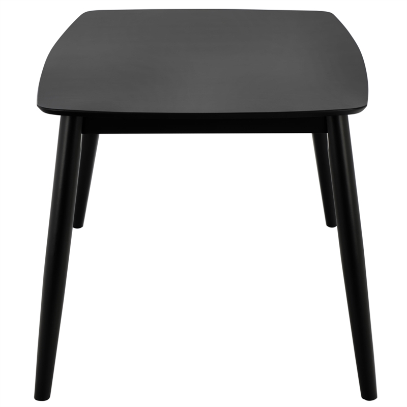 Safavieh Pelant Wood Dining Table in Black