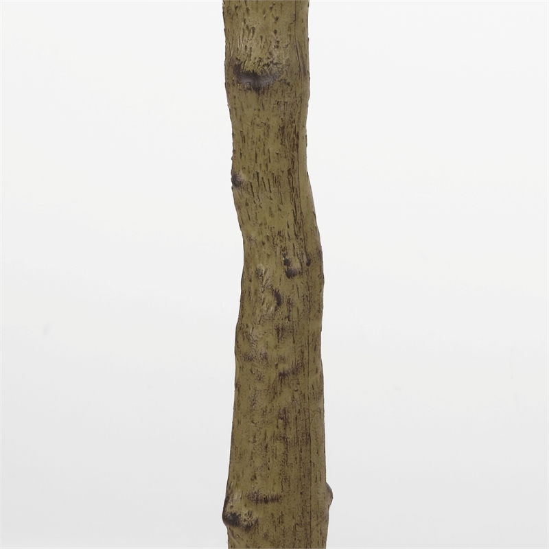 Safavieh Faux 59'' Plastic Lemon Tree in Green / Black