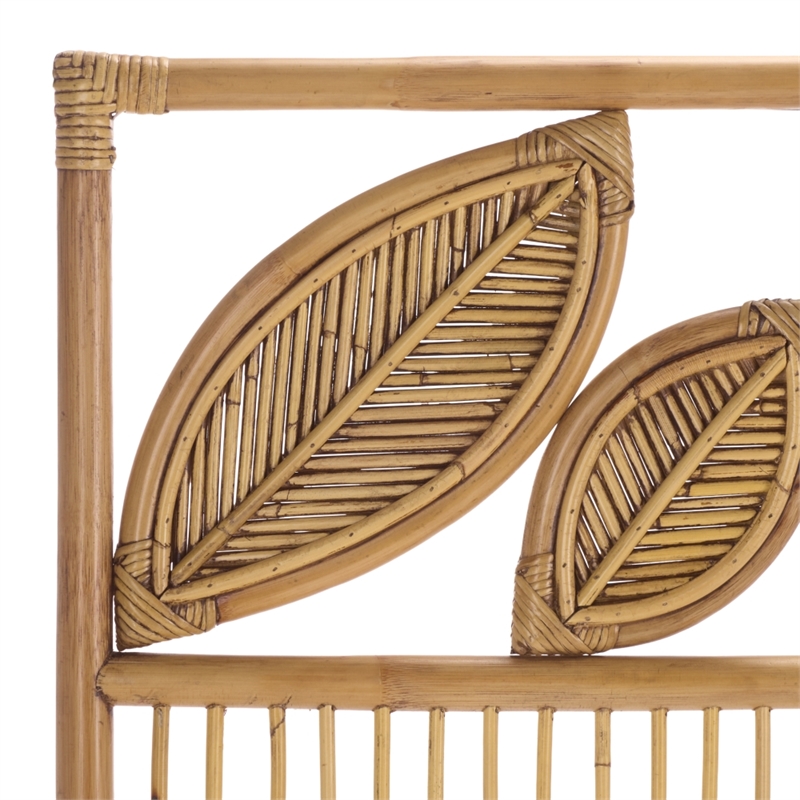 Safavieh Lusine Rattan Headboard in Brown