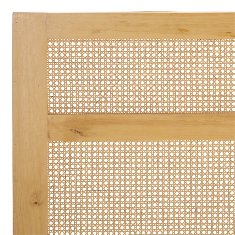 Safavieh Nariely Rattan Headboard in Natural