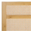 Safavieh Nariely Rattan Headboard in Natural