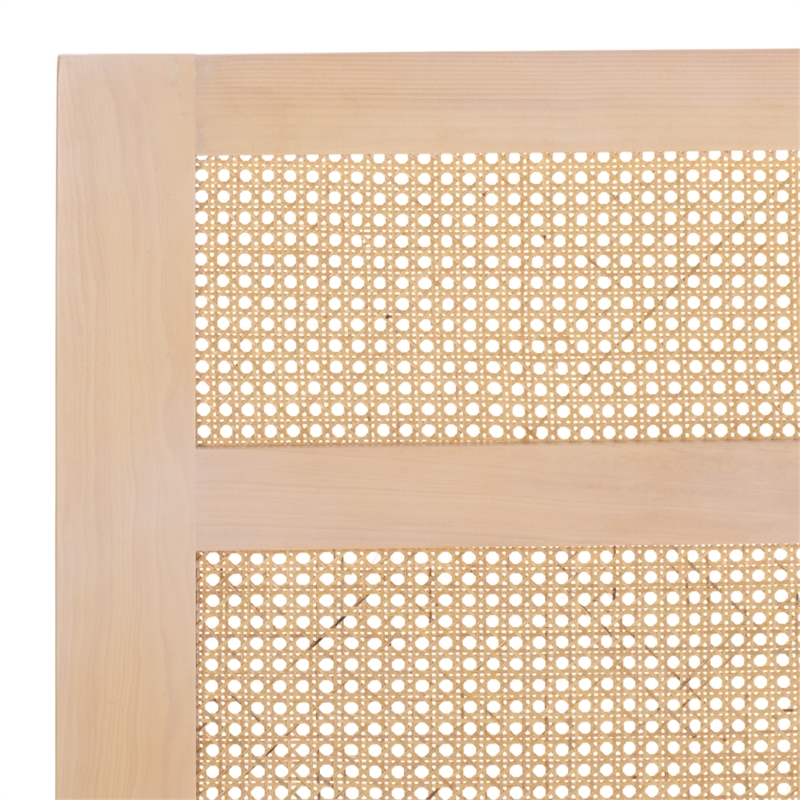 Safavieh Nariely Rattan Headboard in White