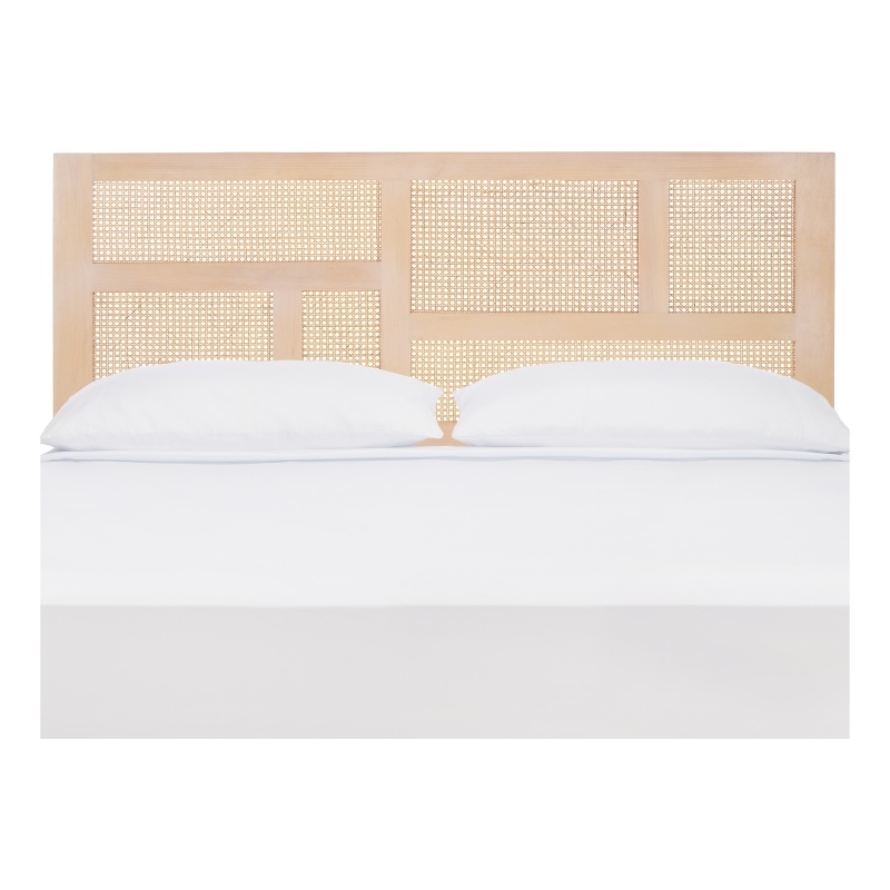 Safavieh Nariely Rattan Headboard in White