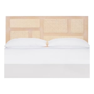 Safavieh Nariely Rattan Headboard in White