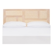 Safavieh Nariely Rattan Headboard in White