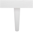 Safavieh Petroski French Cane Rattan Sofa in White / Natural