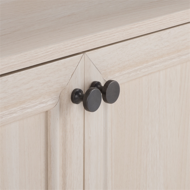 Safavieh Sondra 3 Shelf 1 Wood Cabinet Etagere in Oak