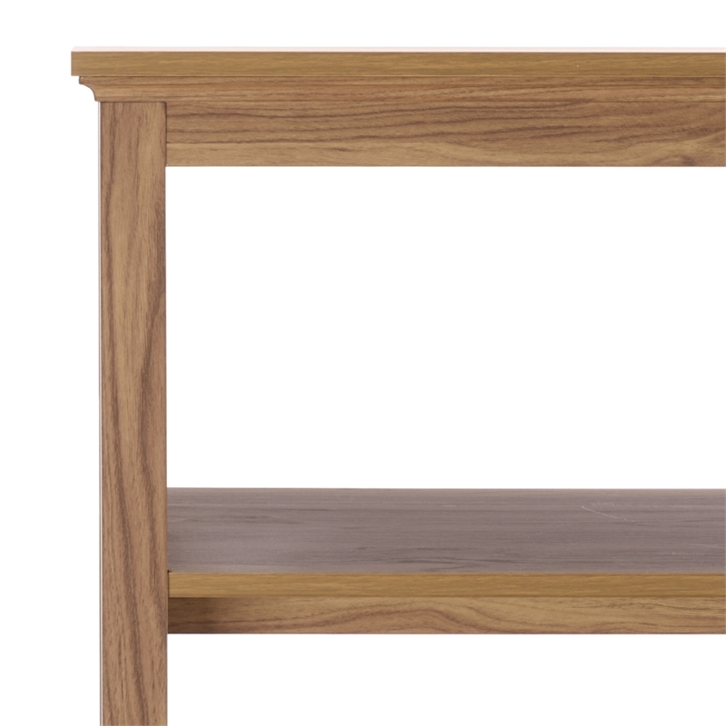 Safavieh Sondra 3 Shelf 1 Wood Cabinet Etagere in Oak