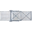 Safavieh Caledonia Iron Chaise Lounge in Blue