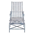 Safavieh Caledonia Iron Chaise Lounge in Blue